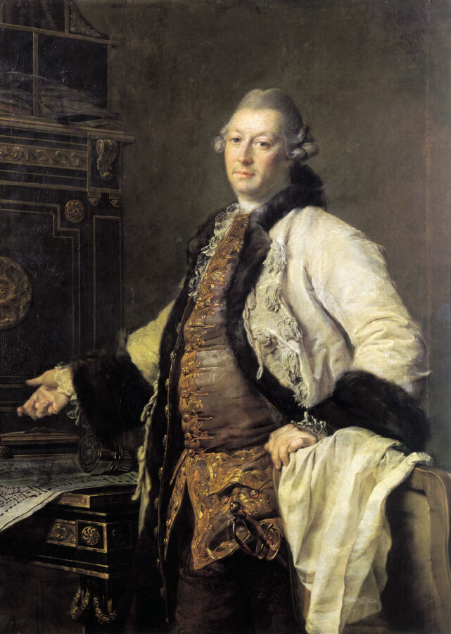 Д.Г. Левицкий «Портрет архитектора А.Ф. Кокоринова», 1769 © ГРМ