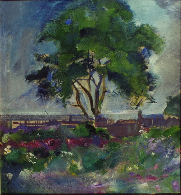 И.Л. Лизак «Цветы, побитые дождем», 1935 © МИСП