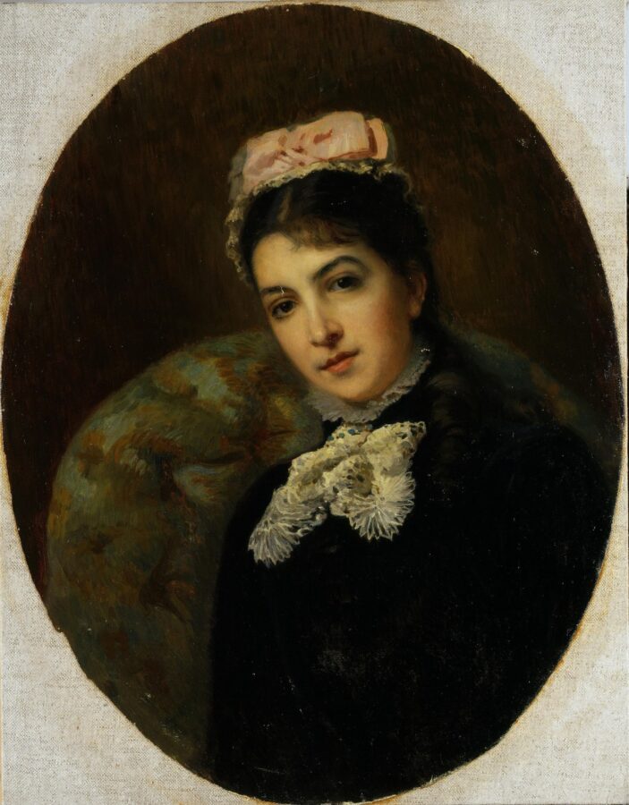 К.Е. Маковский (?) «Портрет Марии Савиной», после 1875 © Государственный Эрмитаж