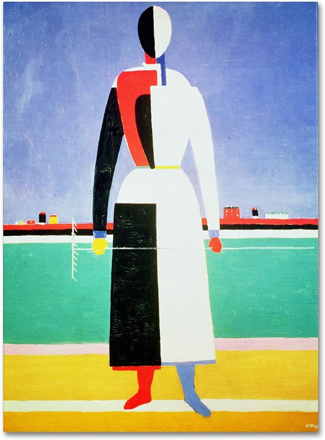 К. С. Малевич «Женщина с граблями», 1930–1931 © ГТГ