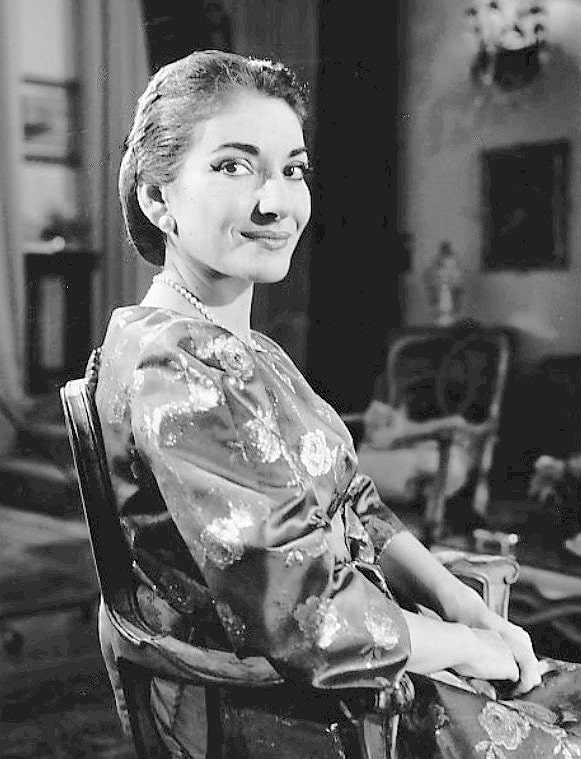 Мария Каллас, 1958 год. В студии телевизионного шоу Small World © CBS Television