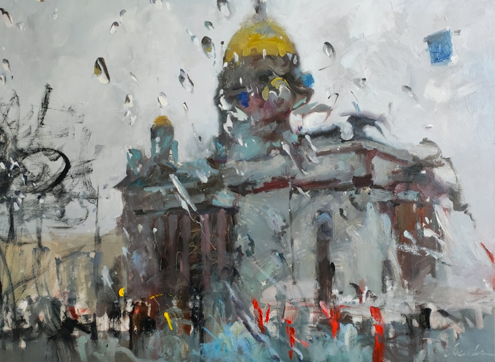 Анастасия Межова «Капли Санкт-Петербурга» © ТСХР