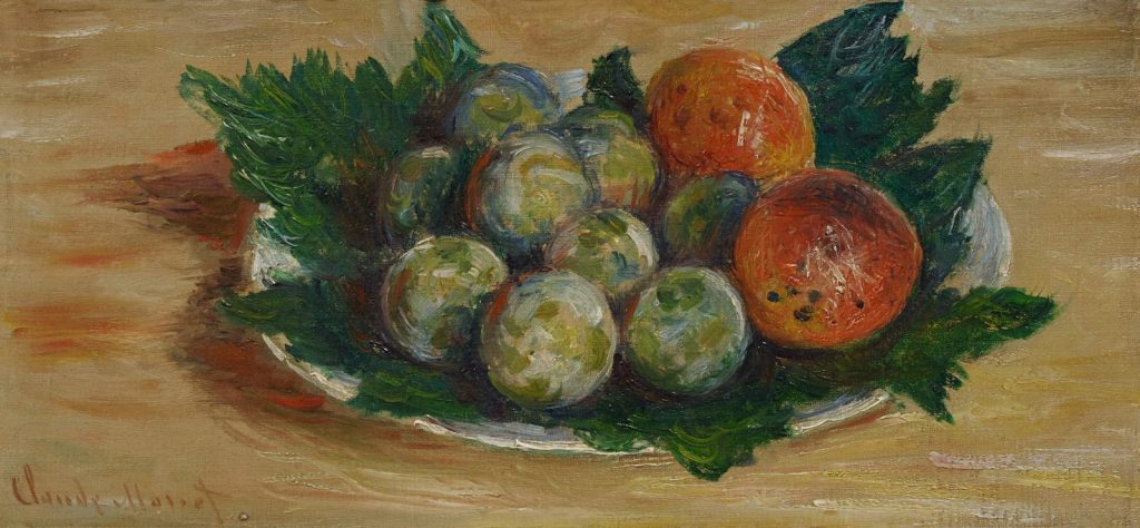 Клод Моне «Сливы и абрикосы», ок. 1882–85 © Sotheby’s