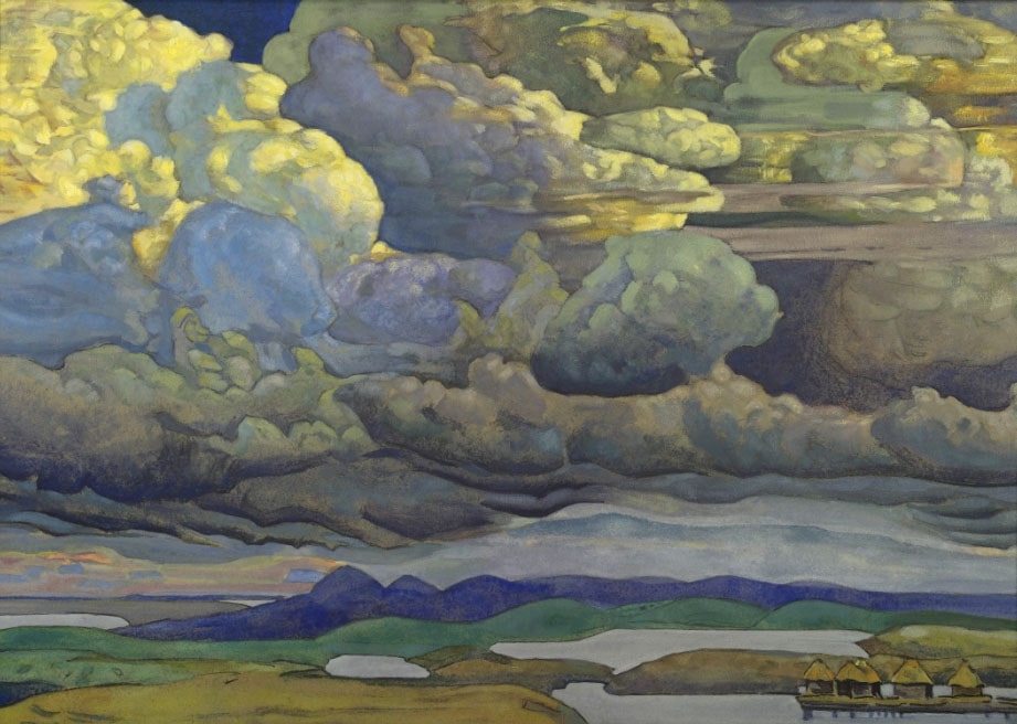 Н.К. Рерих «Небесный бой», 1912 © ГРМ