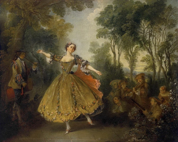 Никола Ланкре «Танцовщица Камарго», 1730 © Государственный Эрмитаж, Санкт-Петербург