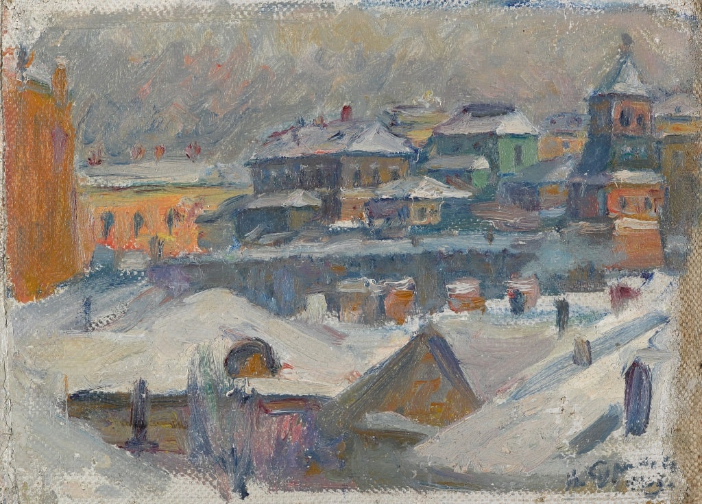 В.И. Суриков «Вид Москвы», 1908 © ГТГ