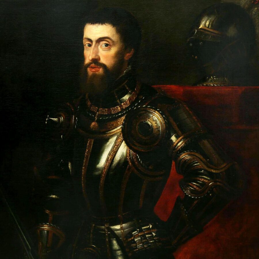 Питер Пауль Рубенс «Портрет Императора Карла V в доспехах», ок.1603-1605 © Royal Armouries