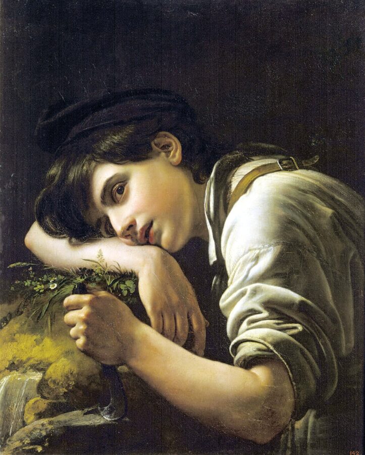 О.А. Кипренский «Молодой садовник», 1817 © ГРМ