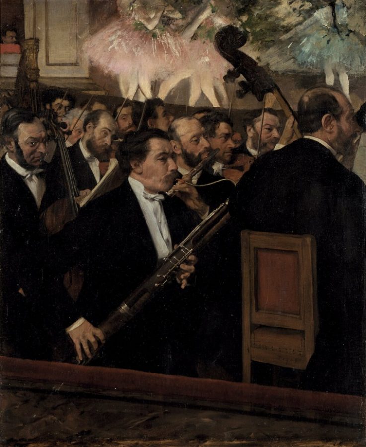 Эдгар Дега, «Оркестр оперы», 1870 © Musée d’Orsay
