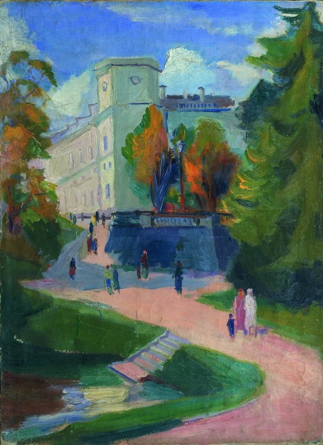 В.В. Пакулин «Гатчинский дворец», 1930-е © МИСП