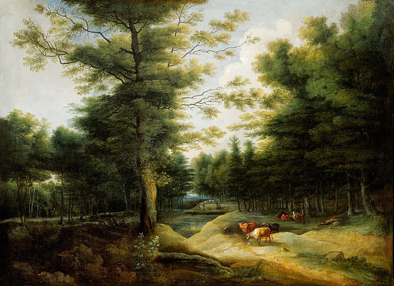 Йорис ван дер Хааген «Пейзаж», XVII век © Musée des beaux-arts