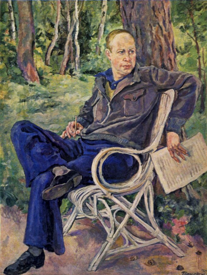 Петр Кончаловский «Портрет Сергея Прокофьева», 1934 © ГТГ