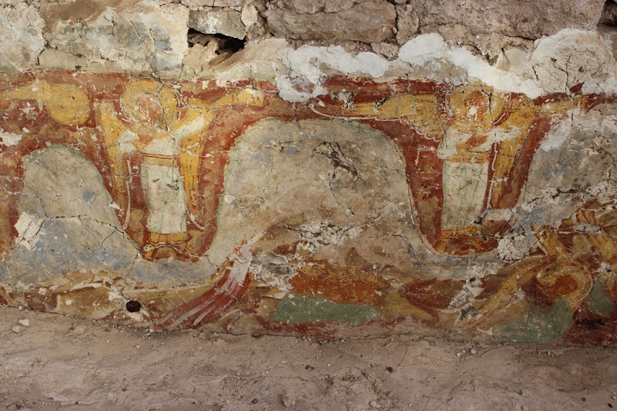 Фрагмент фрески «Апокалипсис» © Информационная служба Снетогорского монастыря
