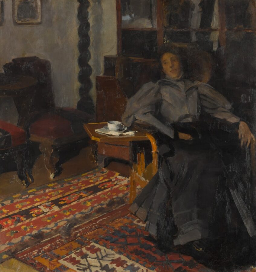 Александр Головин «Портрет Е.Н. Виллиам», 1890-1895 © ГТГ