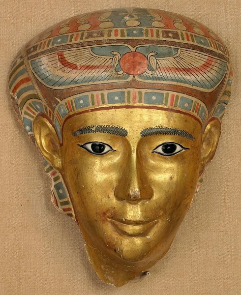 Позолоченная маска мумии © ГМИИ им. А.С. Пушкина