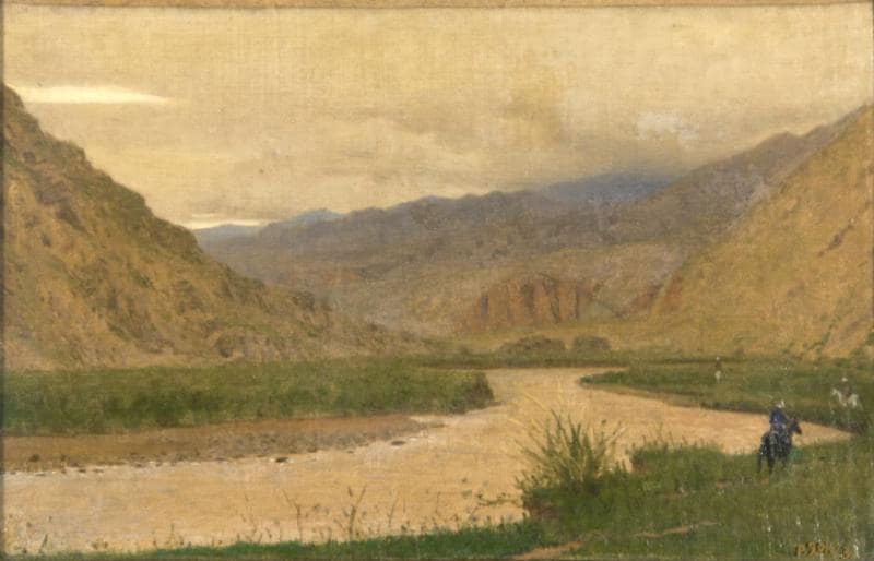 В.В. Верещагин «Проход Барскаун», 1869–1870 © Череповецкое музейное объединение
