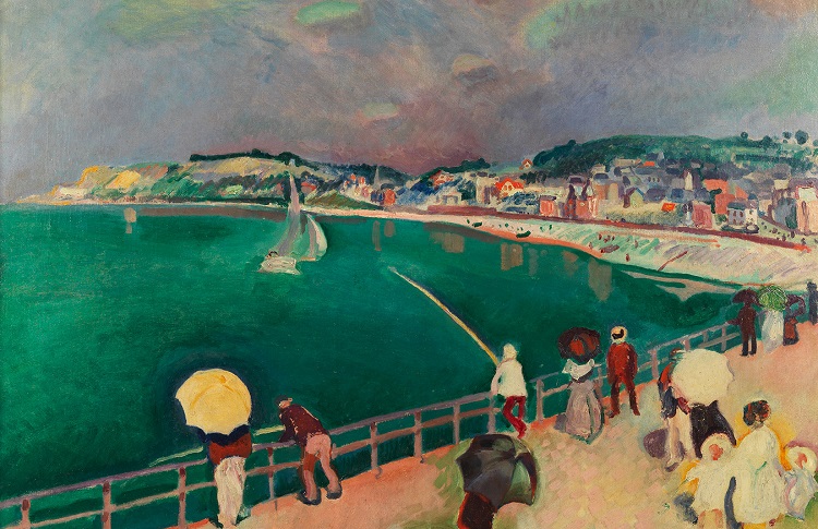 Raoul Dufy (1877-1953) La baie de Sainte-Adresse, 1906 © Bonhams
