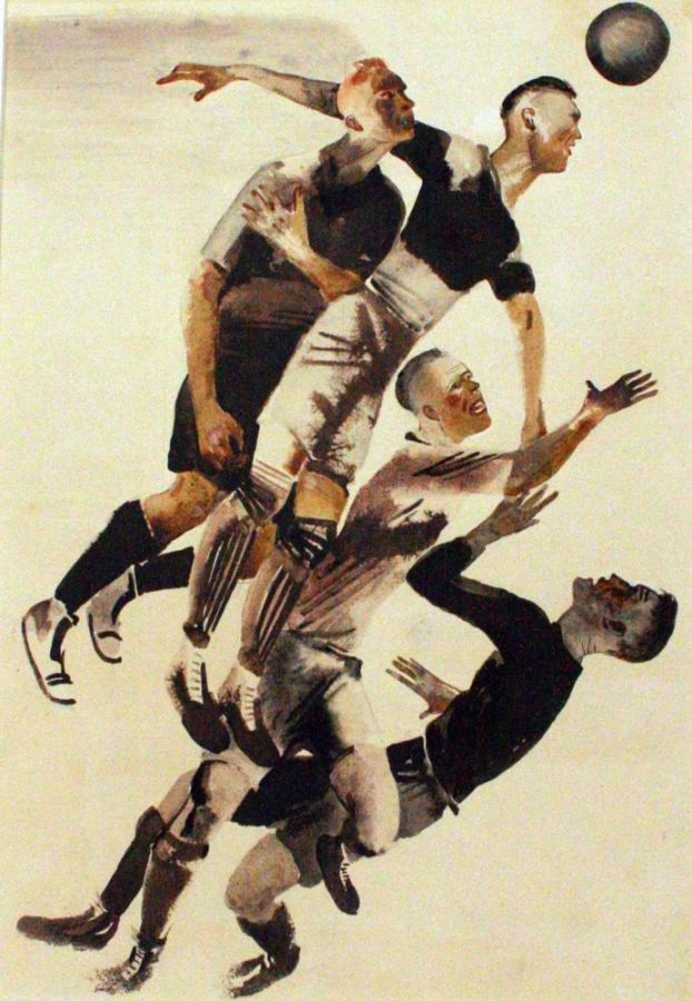 А.А. Дейнека «Футбол», 1928 © ИОХМ