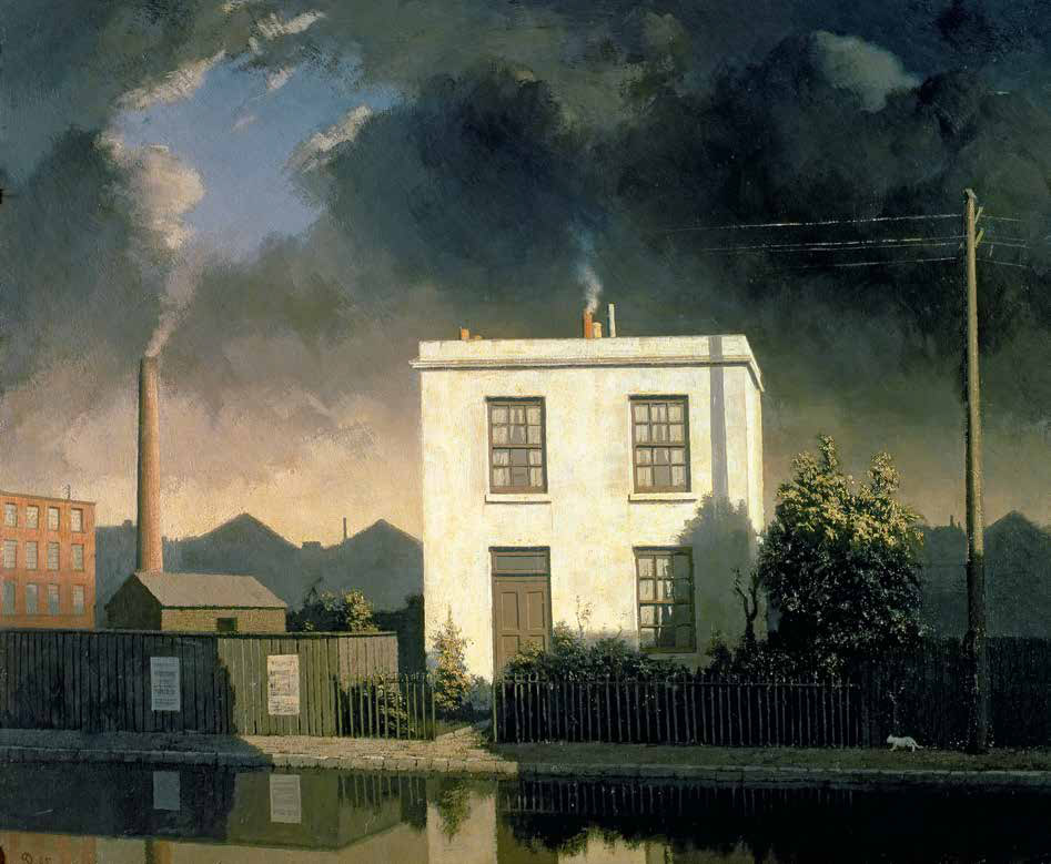 Элджернон Ньютон «Дом у канала», 1945 © Музей и художественная галерея Харриса, Престон