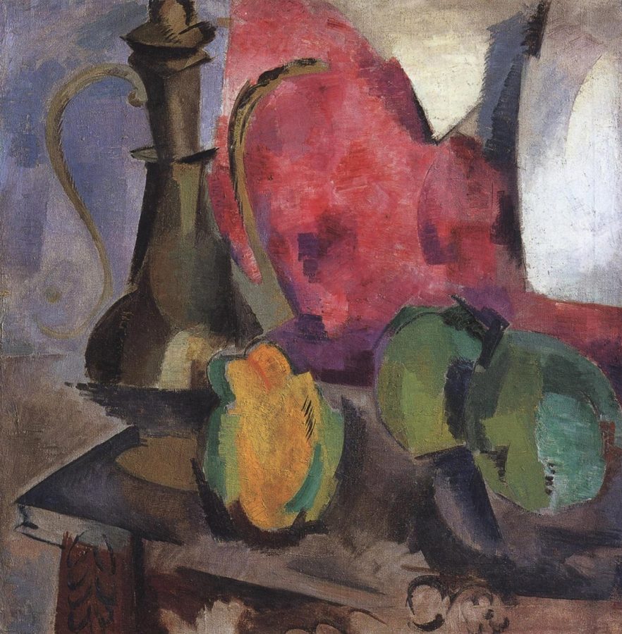 Роберт Фальк «Натюрморт. Сосуд и плоды», 1910-е © ГРМ