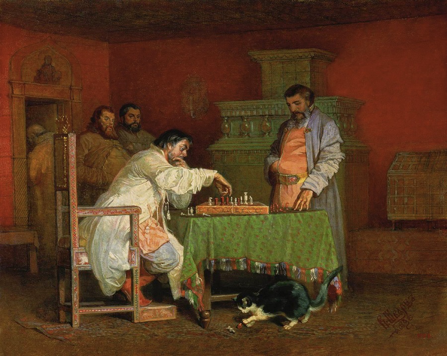 Вячеслав Шварц «Сцена из домашней жизни русских царей», 1895 © ГРМ