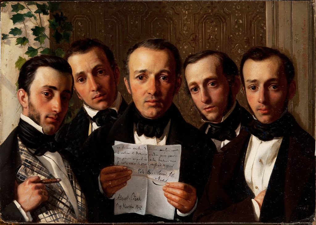 М. Скотти «Пять братьев Бенуа», 1847 © ГРМ