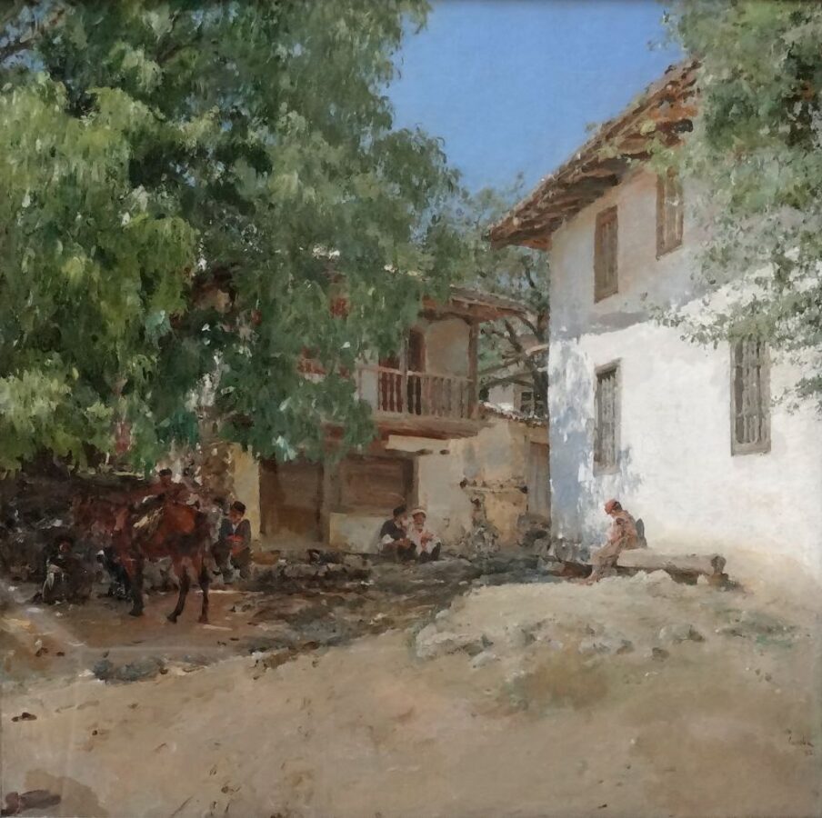 В.А. Серов «Татарская деревня в Крыму», 1893 © ГТГ
