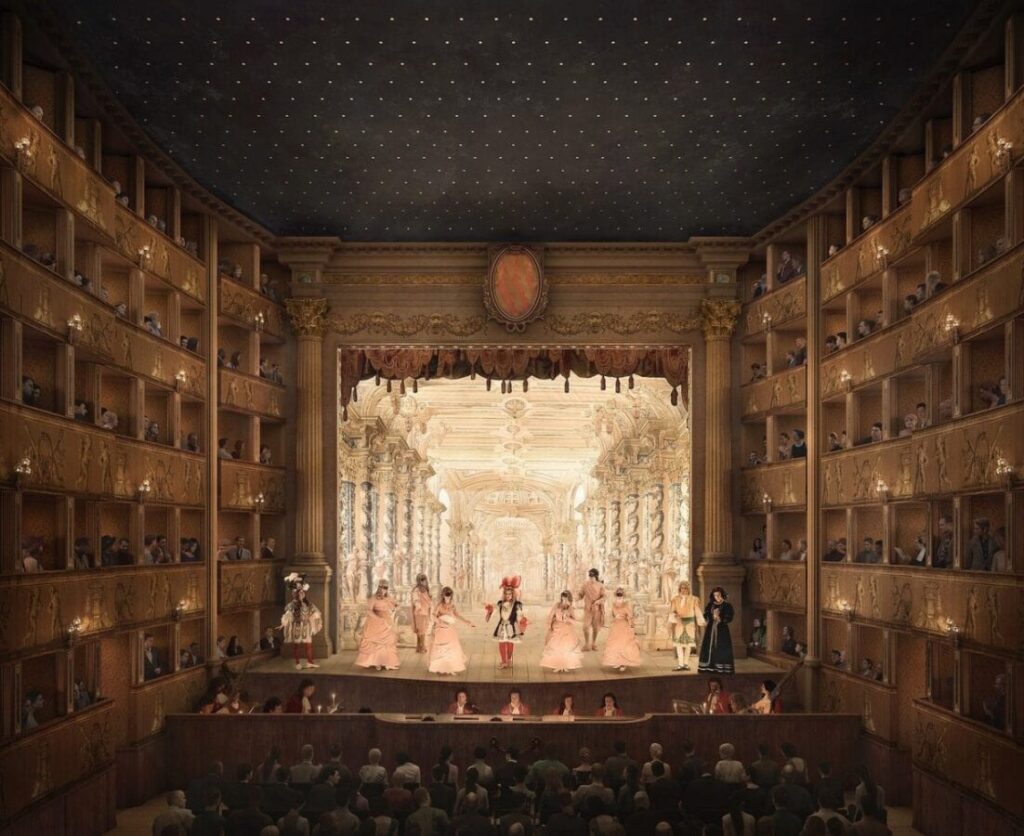 Театр Сан-Кассиано в Венеции открылся в 1637 году как первый в мире публичный оперный театр © EMA