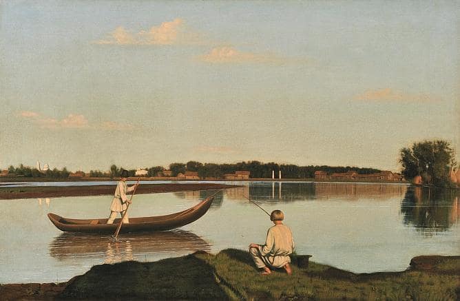 Г.В. Сорока «Рыбаки», 1840-е © ГРМ