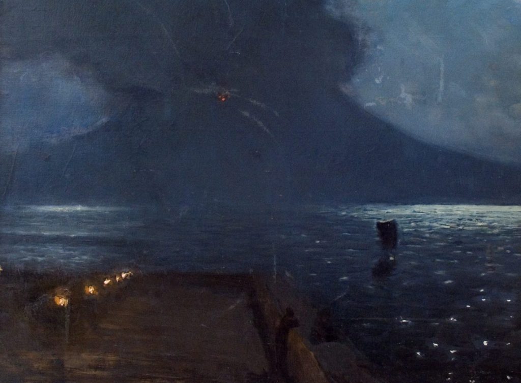 И.Е. Репин «Неаполитанский залив ночью» © Музей Академии художеств