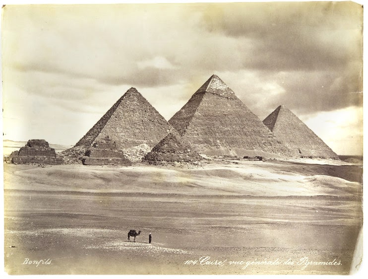 Феликс Бонфис «Пирамиды в Гизе. Египет», 1870-1890 © РОСФОТО