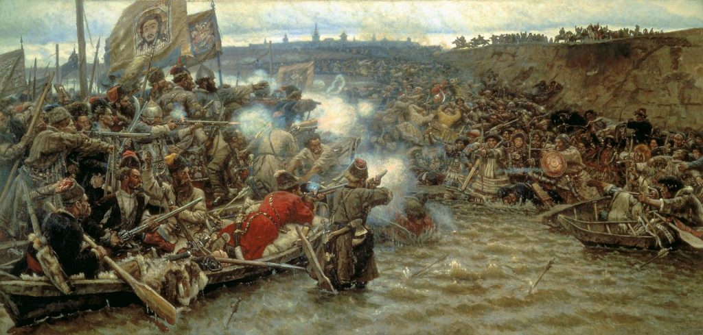 В.И. Суриков «Покорение Сибири Ермаком», 1895 © ГРМ