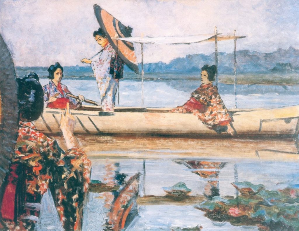 В.В. Верещагин «Прогулка в лодке», 1903 © ГРМ