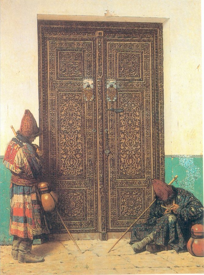В.В. Верещагин «У дверей мечети», 1873 © ГРМ