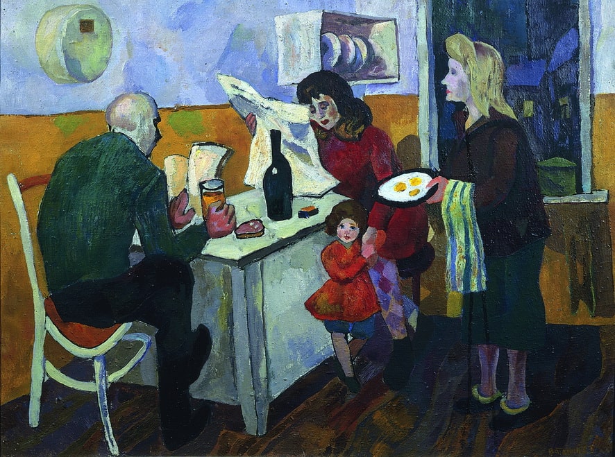 В.В. Ватенин «Семья», 1963 © Из фонда Музея искусства Санкт-Петербурга XX-XXI веков