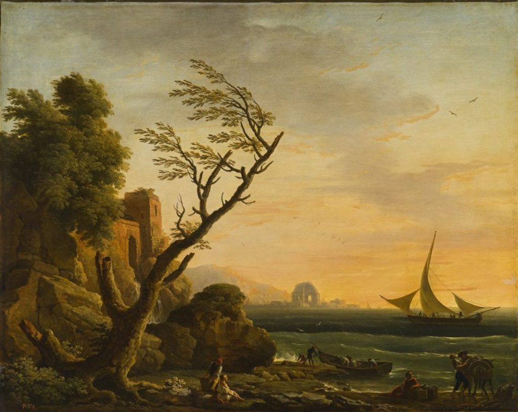 К.-Ж. Верне «Восход солнца», Франция, 1746 © ГМИИ им. А.С. Пушкина