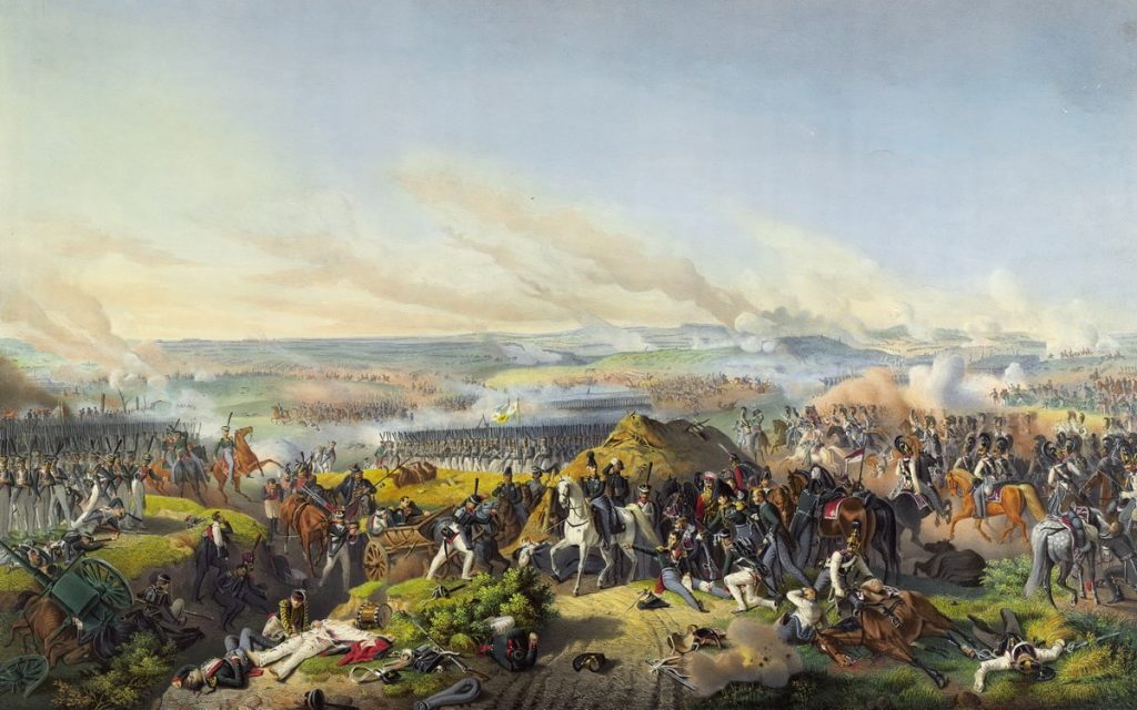 «Бородинская битва», середина XIX века © ГРМ