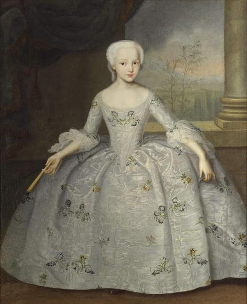 И.Я. Вишняков «Портрет С.Э. Фермор», 1749 (50?) © ГРМ