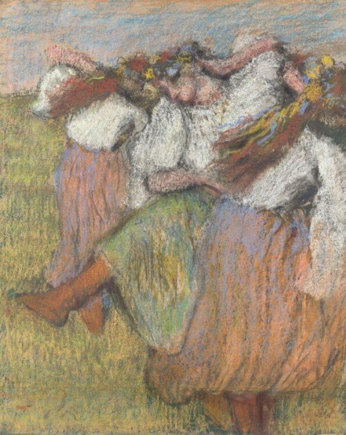 Эдгар Дега «Русские танцовщицы», 1899 © National Gallery
