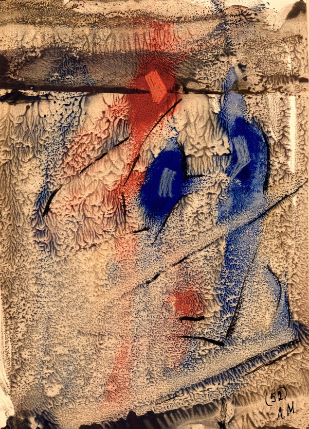 Лидия Мастеркова «Композиция № 52», 1960-е Аукцион современного искусства VLADEY