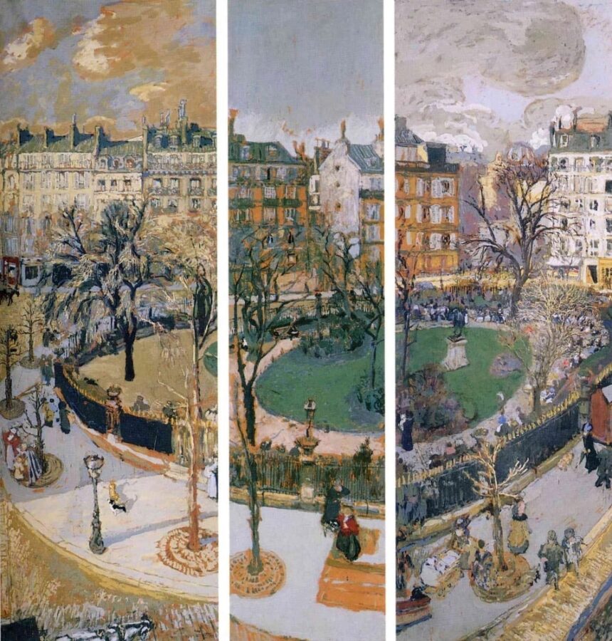 Жан Эдуар Вюйар «Париж. Площадь Винтимилль», 1909-1910 © Guggenheim Museum
