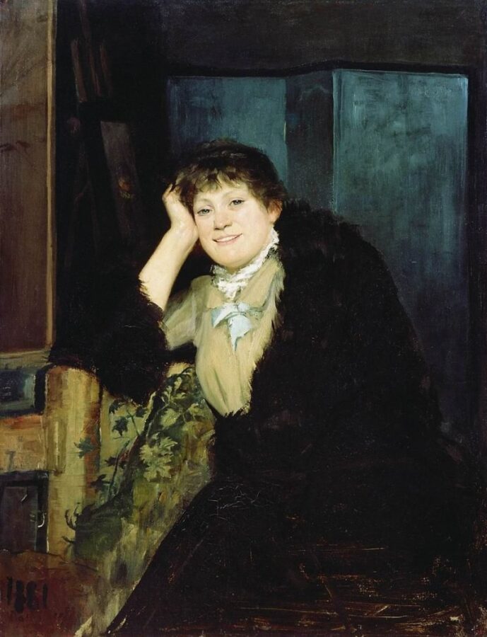 М.К. Башкирцева «Женский портрет», 1883 © ГРМ